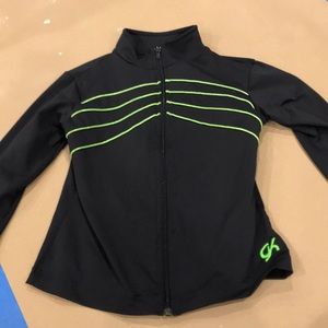 Black athletic sweatshirt